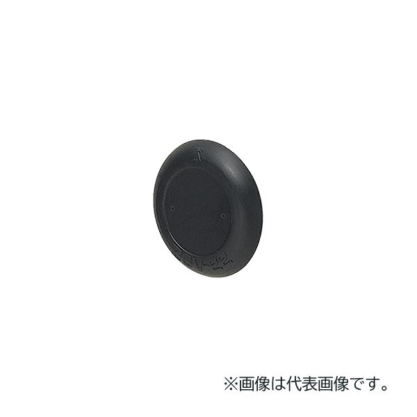 未来工業 【ZGV-22(100個入)】ケーブルブッシング NBR製 鉄ボックス用 適合ノック径φ25.5〜φ28.5