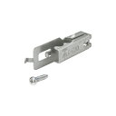 未来工業 【C-CDOL(20個入)】ボルトクリップ (ボックス用) W3/8ボルト・丸鋼(φ9)用 取り付け穴ピッチ60mm(38mm) タッピンねじ付