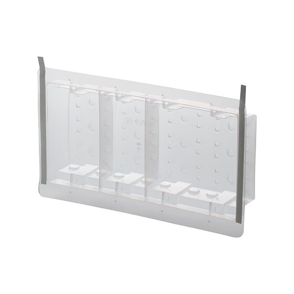 未来工業 【SB-4UADM】気密カバー (インナーADタイプ) 4ヶ用(仕切付) (粘着テープ付)〔▽〕