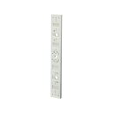 未来工業 【POW-0968W】白 ポリ台 (LED照明用) 適合照明器具サイズ90×680mm