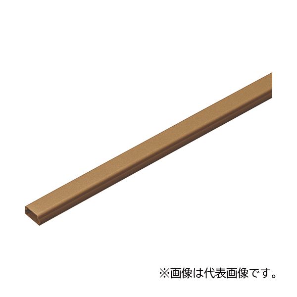 未来工業 【EML-1B(10本入)】茶 Eモール (VVFケーブル・光ファイバ用モール) 1号 屋外・屋内兼用 全長(1m)