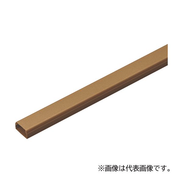 未来工業 【EML-3B(10本入)】茶 Eモール (VVFケーブル・光ファイバ用モール) 3号 屋外・屋内兼用 全長(1m)