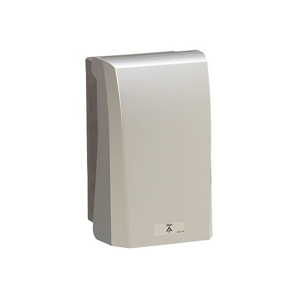 未来工業 【WBV-2S】シルバー ウオルボックス (プラスチック製防雨ボックス) プラスチック基台 タテ型 Vタイプ 282×171×142