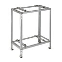####バクマ工業 【B-HWM-L5】室外ユニット用据付架台 平地・二段置用架台 溶融亜鉛メッキ仕上げ W=300〜705 D=200〜390 エコキュート対...