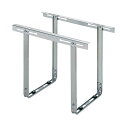 ####バクマ工業 【B-TZAM3】室外ユニット用据付架台 天吊り用架台 高耐蝕溶融メッキ鋼板 W=300〜700 D=140〜360 吊り下げ高さ650mm...