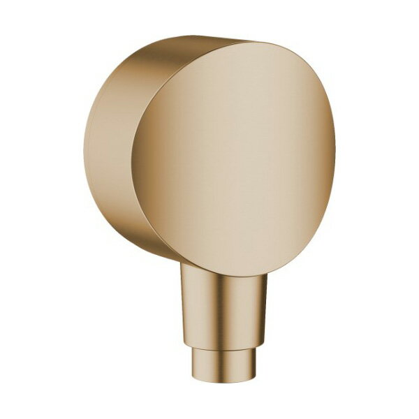 ハンスグローエ 【26453140】ブラッシュドブロンズ フィックスフィット シャワー取出口 S (逆止弁付)〔EI〕