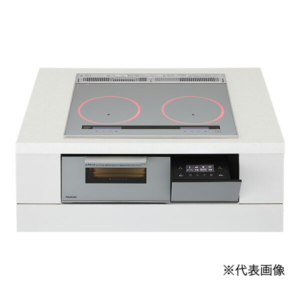 ●u.パナソニック IHクッキングヒーター【KZ-A1W6S】Aシリーズ 2口IH 幅60cm ラクッキングリル 鉄・ステ..