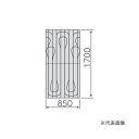 ●長府(旧サンポット) 温水暖房放熱器【JLP-15B】床暖房パネル ジョイントレスゴムチップパネル JLP-15タイプ 1畳用 分割タイプ 2枚1組〔FG〕