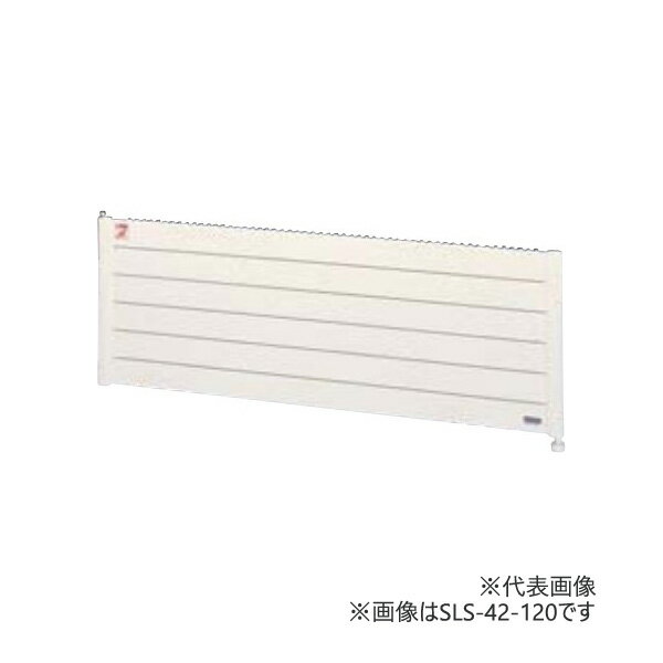 ####長府(旧サンポット) 温水暖房放熱器【SLT-42-160 A1】パネルラジエーター Sタイプベーシックパネル トリプル型 壁掛専用 H420×L1600×D126 パネル暖房〔FG〕