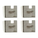 ####u.ミルウォーキー/Milwaukee 【4932480235】ステンレス管用チェーザ(4枚) PT 1"(25A)