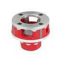 ####u.ミルウォーキー/Milwaukee 【4932480248】鋼管用チェーザ(4枚)付ダイヘッド 1-1/4"(32A)