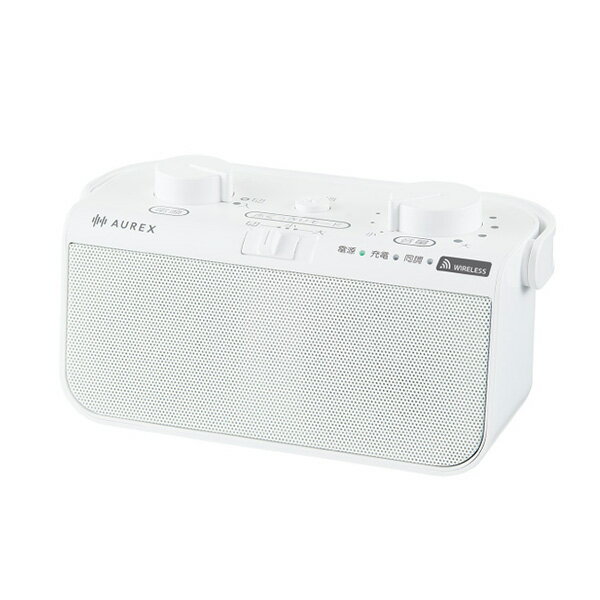ω東芝 オーディオ【AX-WST21(W)】ホワイト テレビ用ワイヤレススピーカー AUREX(オーレックス)
