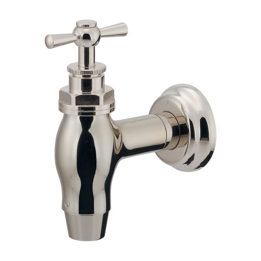 カクダイ 【701-008-N】横水栓 レトロシルバー レトロ単水栓 秋津シリーズ〔GB〕