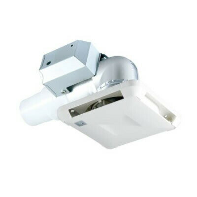 MAX/マックス 【JF90162】(ES-50KLW5-CX-FN) 白 プラズマクラスター技術搭載 角型給気グリル (風量調節機構付) エルボ・曲・不燃タイプ〔DF〕