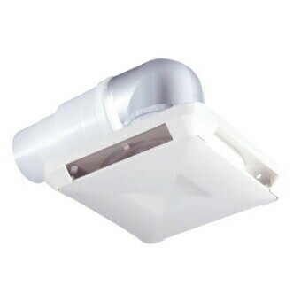 MAX/マックス 【JF90147】(FG-50KLWF3-FN) 副吸込グリル エルボ・曲・不燃タイプ φ50用 簡単取付 フィルター付〔DF〕