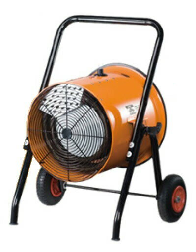 ●∂ナカトミ 【ISH-10KT】電気ファンヒーター 循環型温風送風機 三相200V 組立式