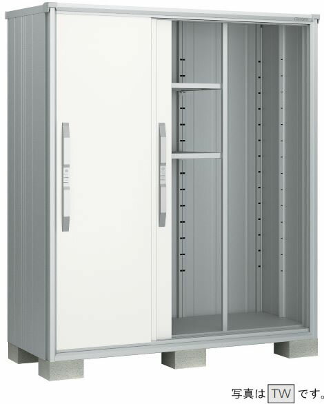 ####u.ヨド物置/ヨドコウ 【ESF-1607A TW】ティントホワイト エスモ 小型物置 一般型 3枚扉 注2週 関東限定