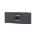 ###β神保電器 配線器具【KAG-1526SB】ソフトブラック NKシリーズ 家具・機器用 USBコンセントセット 受注生産