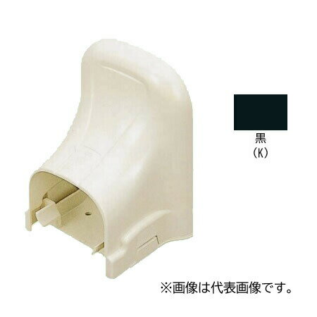 未来工業 エアコン配管材【GKC-100K】黒 コーナーカバー 100型