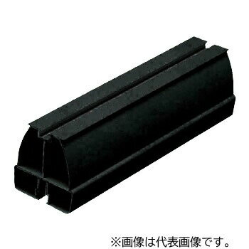 未来工業 エアコン配管材【GKB-370K】黒 固定ブロック 高さ100mm 長さ370mm