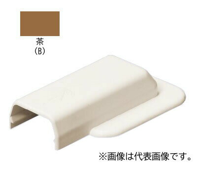 未来工業 【MLEW-2B (10個入)】茶 エンド(フランジ付) プラモール付属品 2号