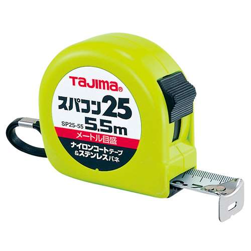 ∀タジマ/TAJIMA 【SP2555BL】スパコン25 5.5m メートル目盛 一般測定用コンベックス (4975364030771)