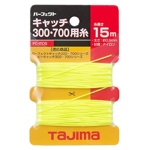 ∀タジマ/TAJIMA 【PC-ITOS】ピーキャッチ300・700用糸 墨つぼ用交換糸 (4975364054302)