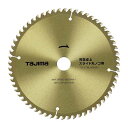 ∀タジマ/TAJIMA 【TC-JTM16560】チップソー 充電卓上・スライド丸ノコ用 165-60P (4975364112798)