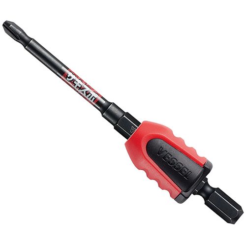 ∀ベッセル/VESSEL 【NMCS16210】段付サキスボビット ネジマグキャッチャー付 (＋2×φ4.5×100) 玄人魂 (4..