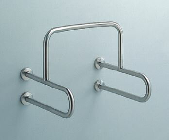 TOTO アクセサリー【T113BU22】パブリック用手すり ステンレスタイプ(φ34) 小便器用手すり〔HB〕