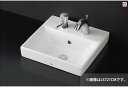 ###TOTO カウンター式洗面器【LS721C#NW1】(洗面器のみ) ホワイト ベッセル式〔GE〕