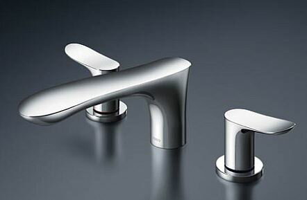 TOTO 浴室用水栓【TBG01201JA】GOシリーズ 台付2ハンドル メタル 一般地・寒冷地共用 (旧品番 TBG01201..