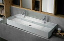 CERA/セラ 洗面・手洗【SB5107】TR2シリーズ (洗面器のみ) 取付ボルト付 ホワイト 1200×460〔EI〕