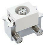 パナソニック 配線器具【WCS4811W】コスモシリーズワイド21 テレビコンセント(高シールドF型接栓) 送り配線方式 送り配線用 ホワイト