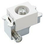 パナソニック 配線器具【WCS4812W】コスモシリーズワイド21 テレビコンセント(高シールドF型接栓) 送り配線方式 端末用 ホワイト