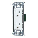 パナソニック 配線器具【WTL13123MW】SO-STYLE 埋込接地ダブルコンセント 金属枠付 マットセラミックホワイト