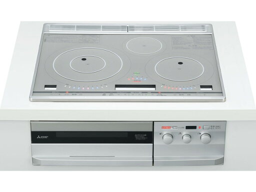###三菱 IHクッキングヒーター【CS-T321HNSR】ビルトイン型 3口IH T321Hシリーズ 60cmトップ (旧品番 CS-T316HNSR)〔IC〕 ###三菱 IHクッキングヒーター【CS-T321HNSR】ビルトイン型 3口IH T321Hシリーズ 60cmトップ (旧品番 CS-T316HNSR)〔IC〕