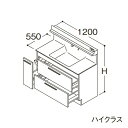 ###TOTO 【LDSFB120BDJDS1】洗面化粧台 ハイクラス オクターブ 回避なし+体重計収納あり カウンター高さ800mm 間口1200mm 寒冷地...