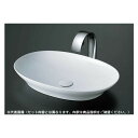 ###TOTO セット品番【LS902#NW1+TLE24SM1A】カウンター式洗面器 ベッセル式 ホワイト 台付自動水栓(単水栓・AC100V) アクアオート...