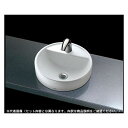 ###TOTO セット品番【L652D+TLE28SS1A】カウンター式手洗器 ベッセル式 台付自動水栓(単水栓・AC100V) アクアオート 床排水金具(Sト...