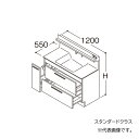 ###TOTO 【LDSFB120CDRCS2A】洗面化粧台 スタンダード オクターブ 3Wayキャビネット 右側回避 カウンター高さ850 間口1200 寒冷地 受注約1週〔GA〕