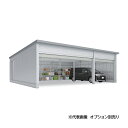 ###u. イナバ物置/稲葉製作所【WG-S6036・76MU】WG 電動開閉ガレージ タフレージ シャッタータイプ 3台収納タイプ 多雪型 高基礎 注2週
