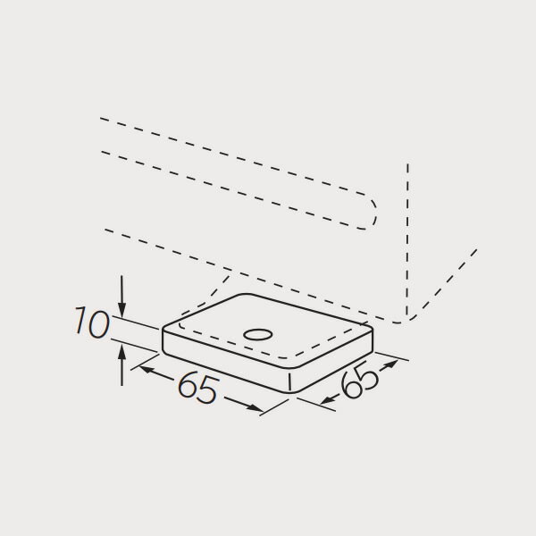 日立 エアコン 据付部材【RAC-N22S 100】防振ゴム 4個入〔DI〕