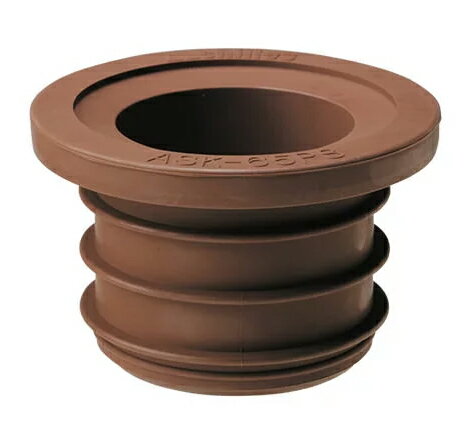 アキレスジョイント【ASK-65PS】掃除流し用 特殊ブレンドゴム製 壁・床排水兼用〔HF〕