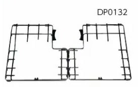 ♪ノーリツ ビルトインコンロ 部材【DP0138】前面補助ゴトク　60cm用