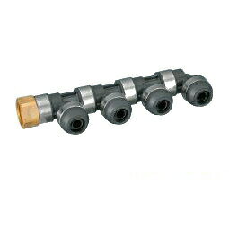 乐天商城 - オンダ製作所【WH1-5E05】5E型 回転ヘッダー IN Rc3/4×OUT13A 共用 接続口数(Rc3/4：1) (樹脂管13A：4)〔IE〕