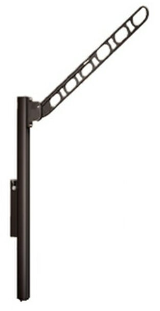 ▲●u.神栄ホームクリエイト【SK-660TSLP-BC】物干金物 バルコニー物干金物(縦収納・ポール型) ダークブロンズ 1本