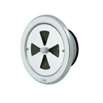 ▲●u.神栄ホームクリエイト【SK-AR100D】換気口部品 丸型レジスター(防火ダンパー付) ステンレス網付 アルミ シルバー