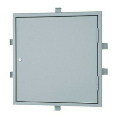 ▲●u.神栄ホームクリエイト【SK-SPW-45】メーター点検口 カムロック錠 間口450 鋼板製 錆止め(グレー)