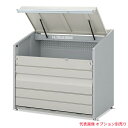 ###u.イナバ物置/稲葉製作所【DCN-149M】DCN ダストボックスミニ ゴミ保管庫 1300Lタイプ メッシュ床 注2週